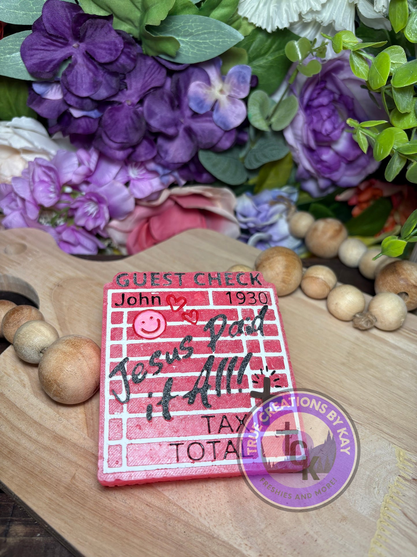 Jesus Receipt freshie