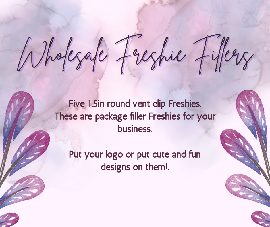 Wholesale Freshie Fillers