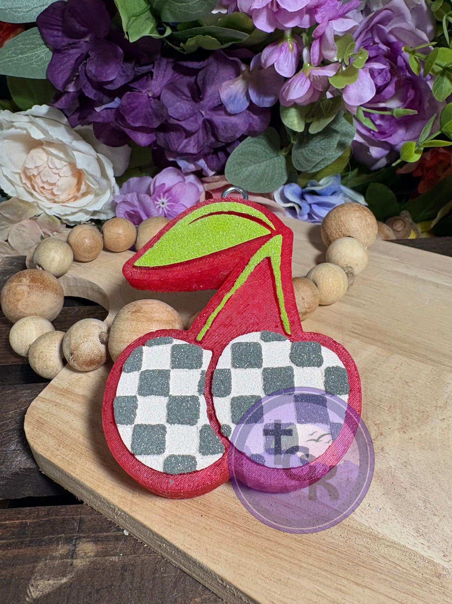 Checkered Cherry Freshie