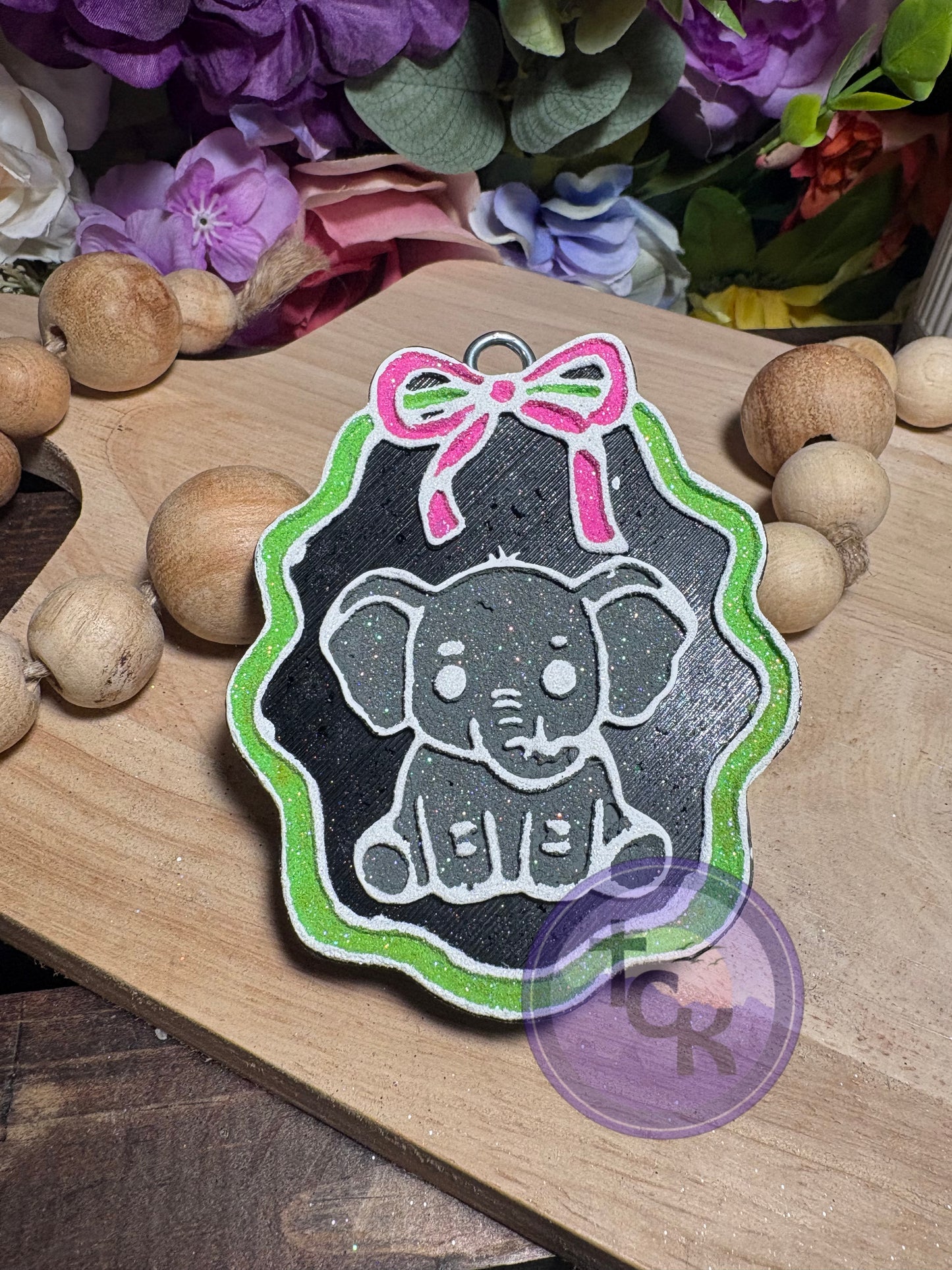Framed Elephant Freshie