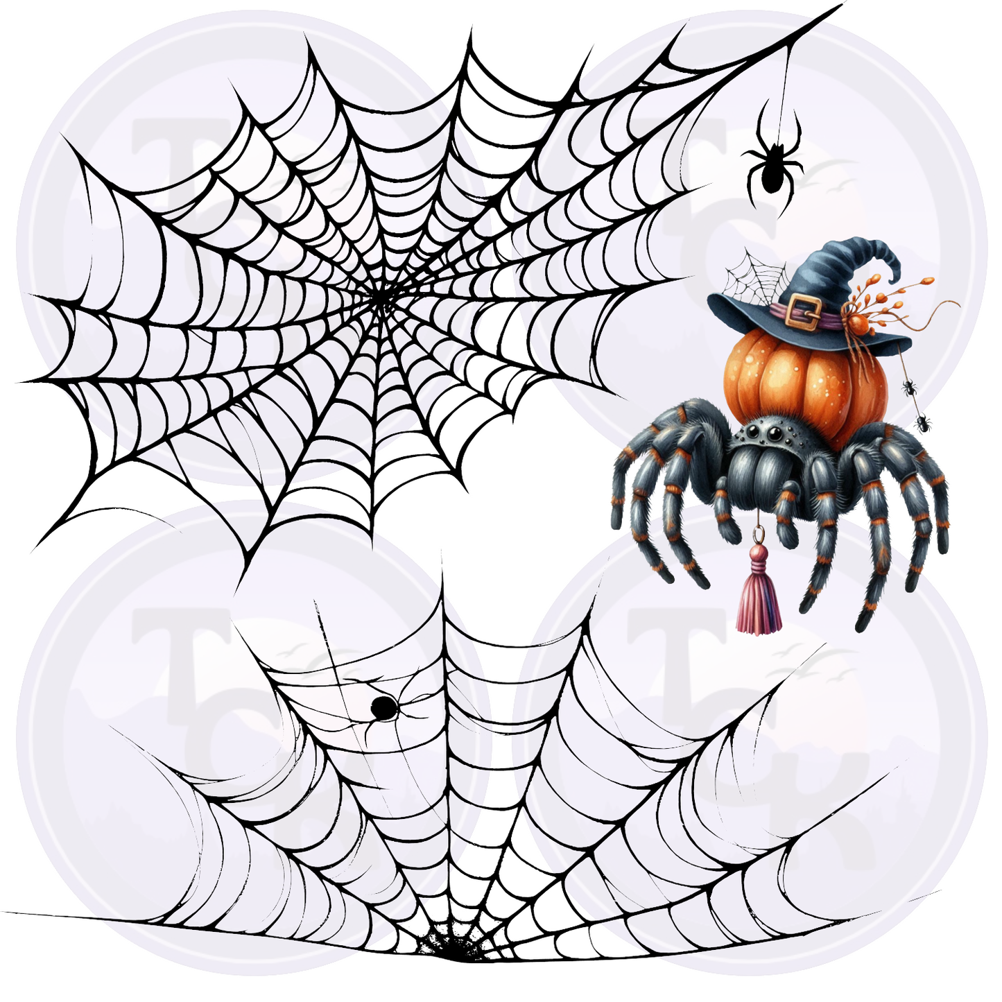 Halloween Spider webs 10x10