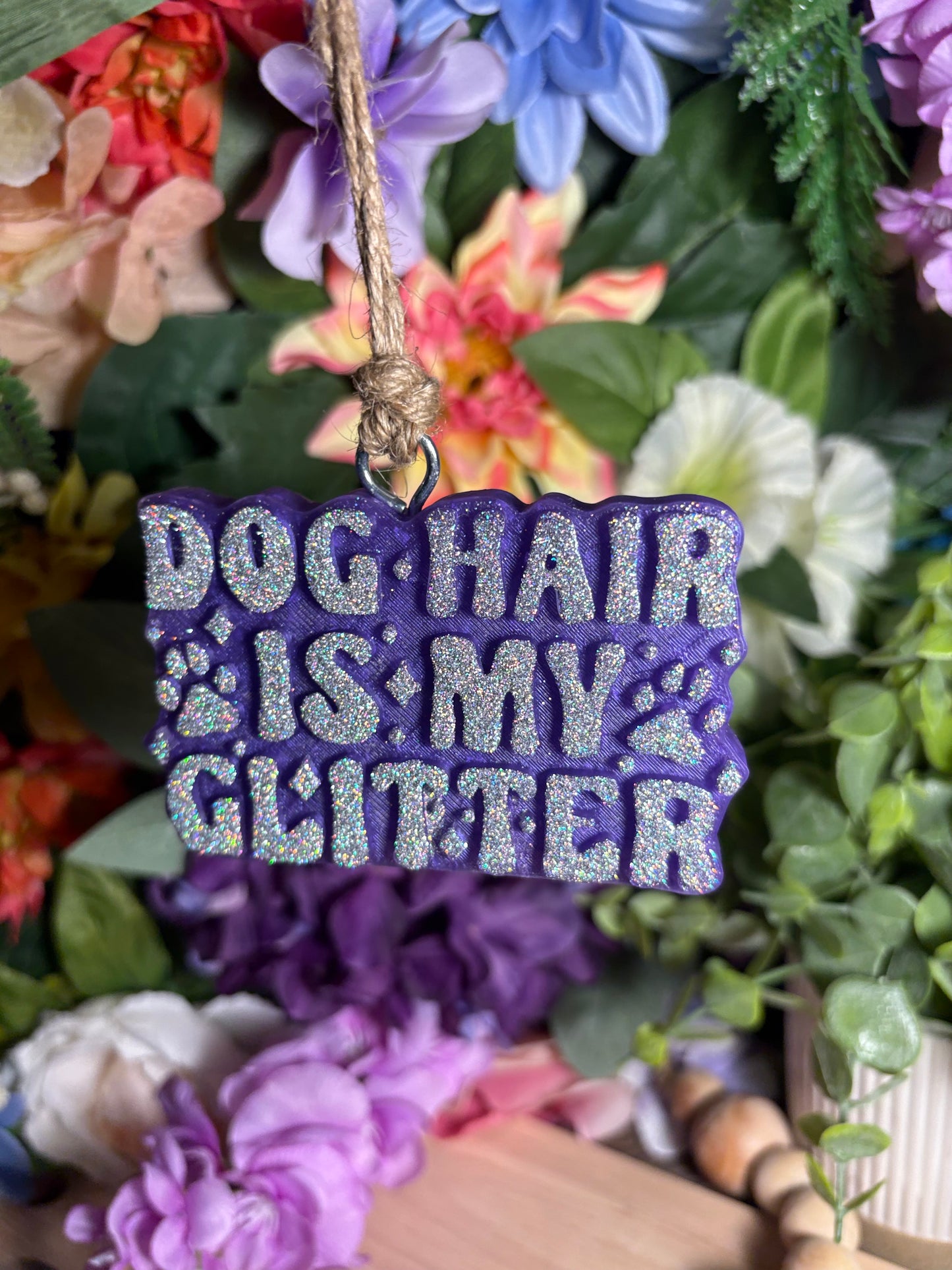 Dog Glitter Freshie