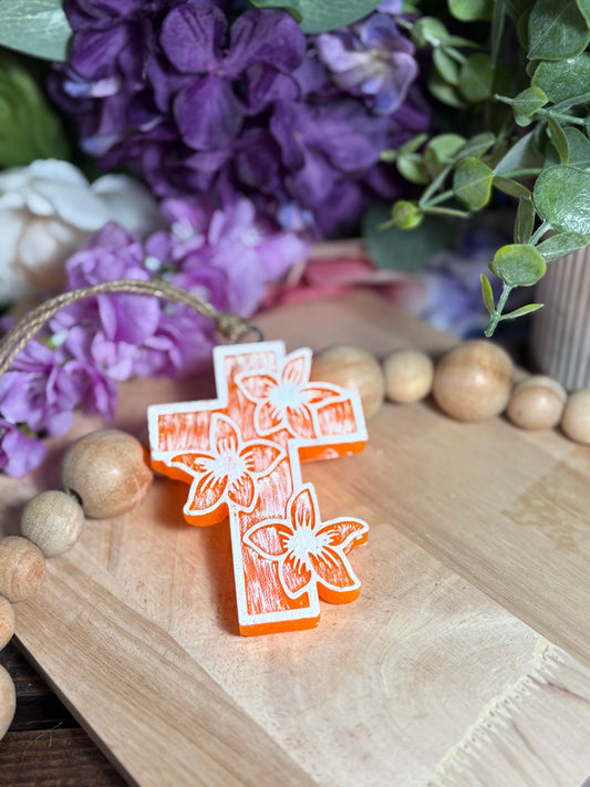 Flower Cross Freshie