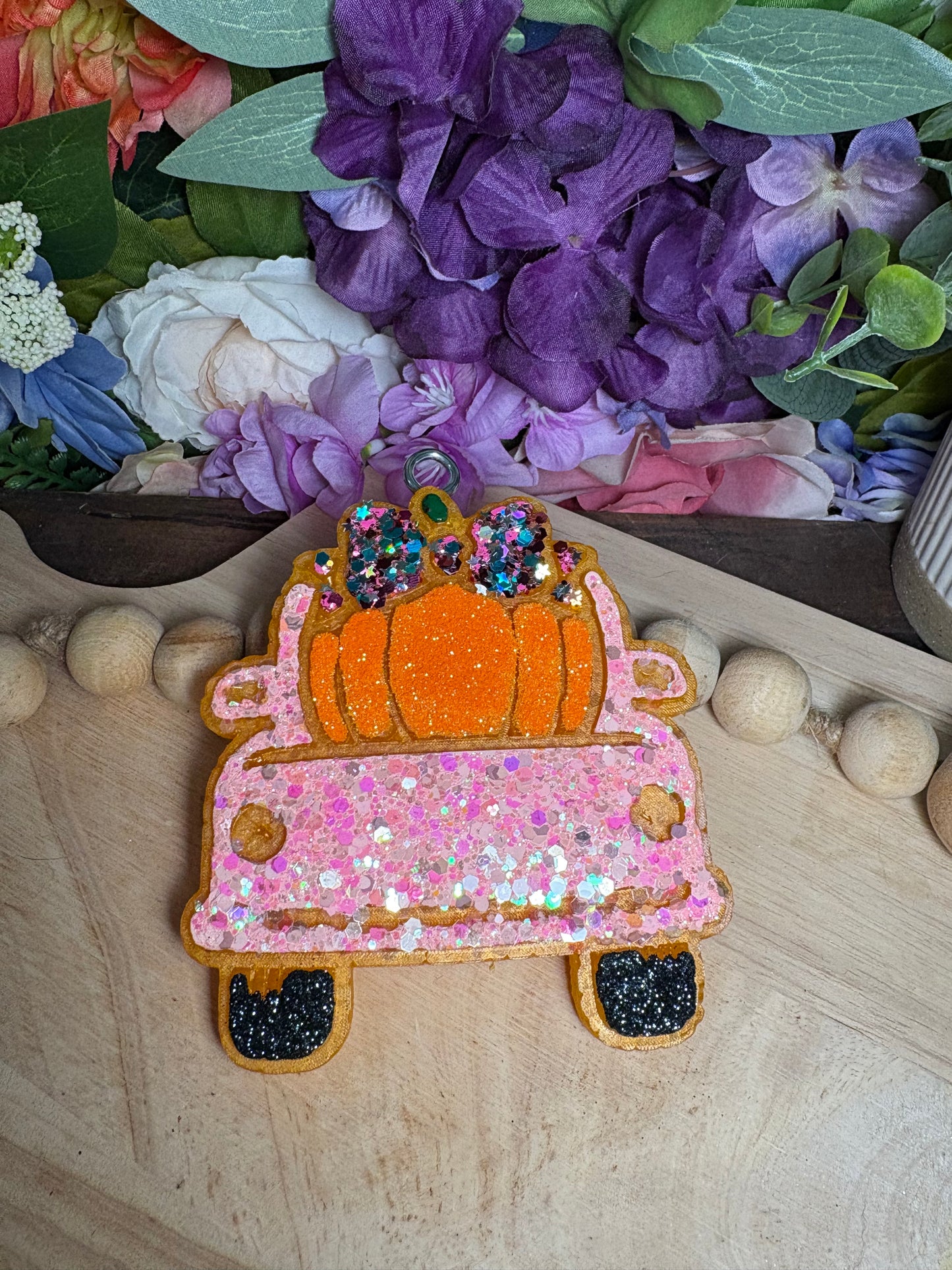 Pumpkin Truck Freshie