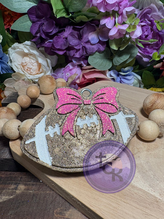 Football Bow Freshie