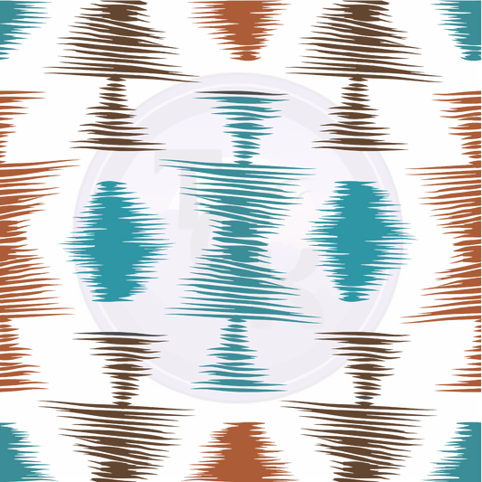 Aztec Squiggles 10x10