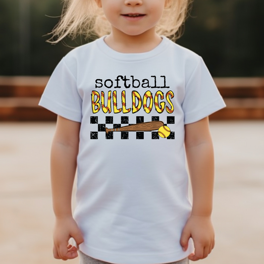 Softball Bulldogs Print