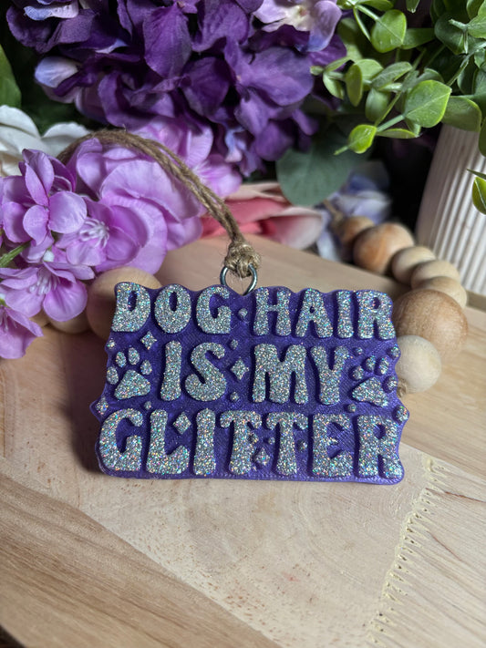 Dog Glitter Freshie