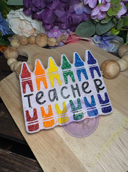 Teacher Crayon Freshie