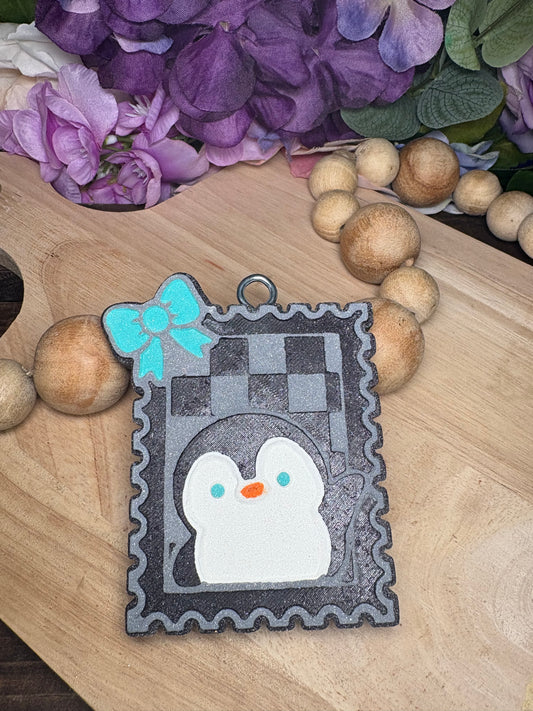 Penguin Stamp Freshie