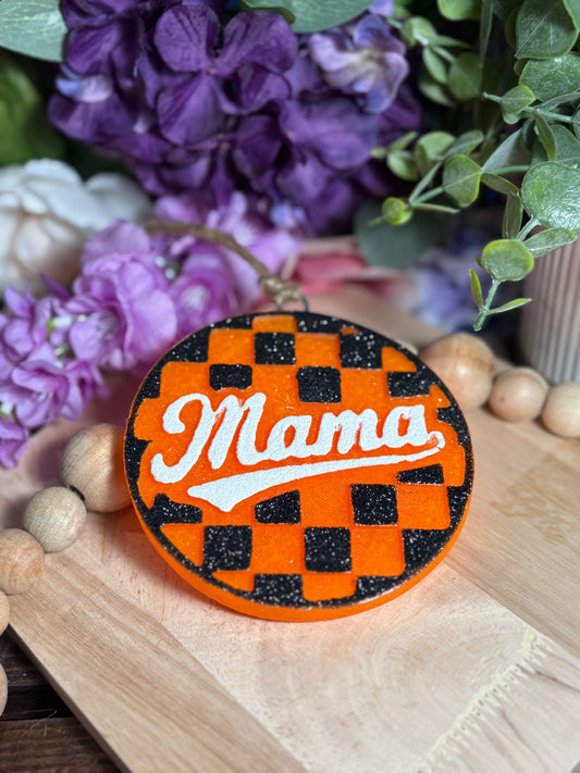 Checkered Mama Freshie