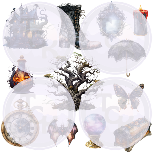 Gothic Companion1 Sheet 10x10