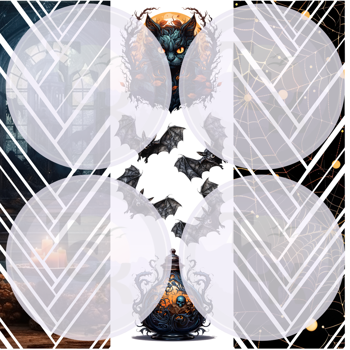 Gothic Halloween 10x10