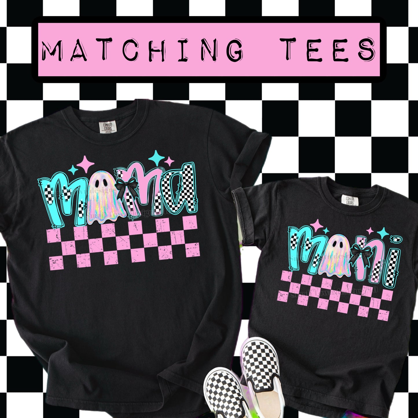 Mama and Mini print