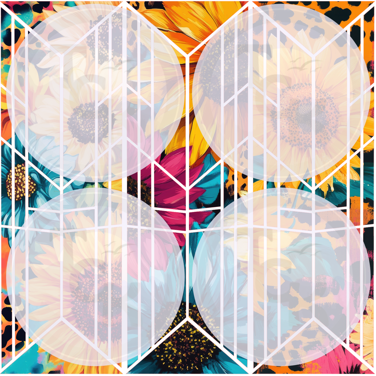 Sunflower Deconstruct sheet 10x10