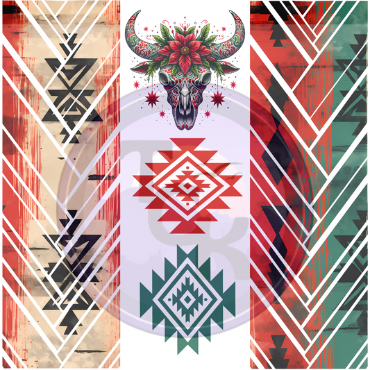 Western Christmas Twisted sheet 10 X10